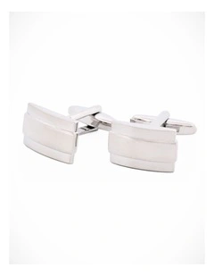 Rhodium Plated Cufflinks