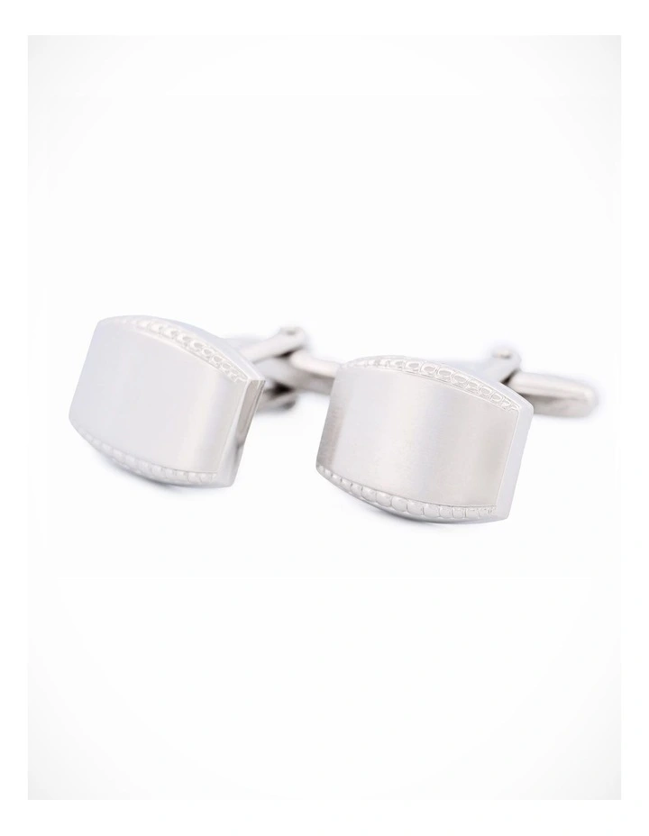 Rhodium Plated Cufflinks image 3