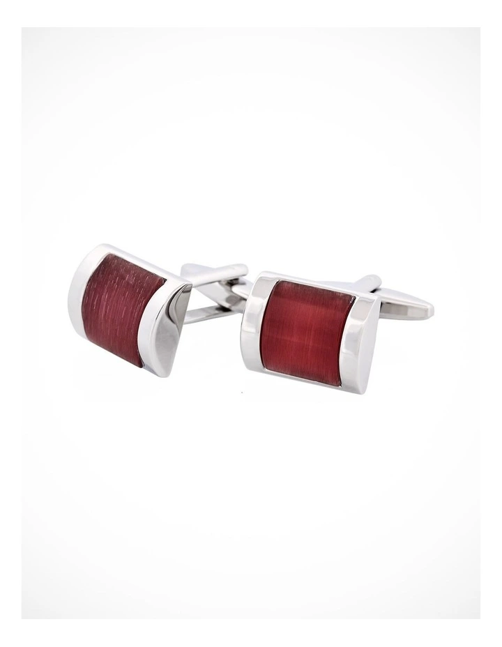 Purple Cats Eye Cufflinks image 3