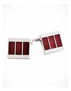 Purple Cat's Eye Cufflinks