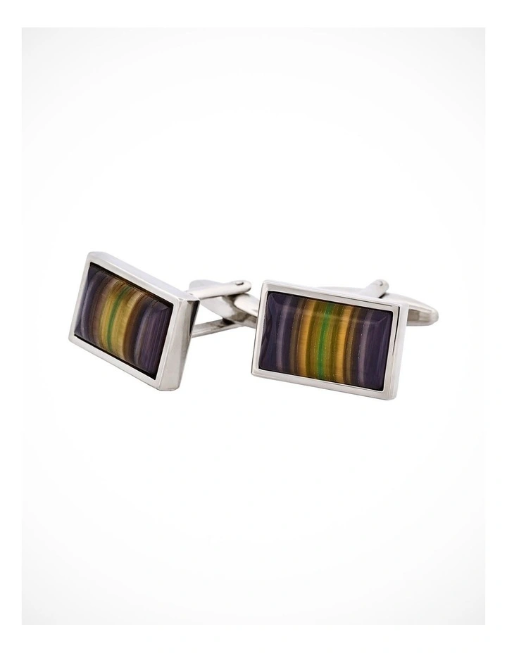 Multi Coloured Cufflinks image 3