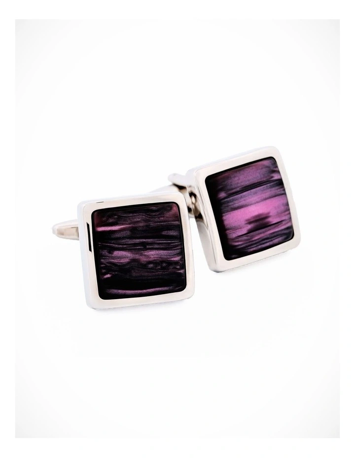 Pink Venitian Glass Cufflinks image 3