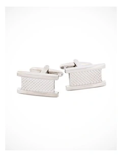Rhodium Plated Cufflinks