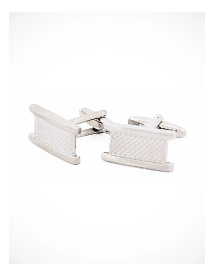 Rhodium Plated Cufflinks image 3