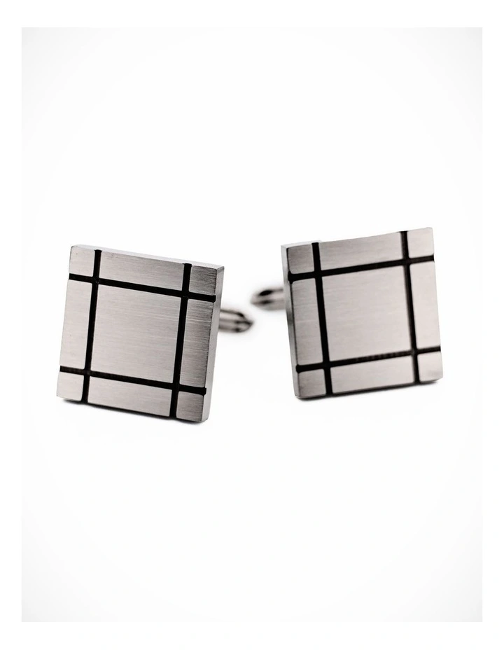 Stainless Steel Ion Plated Gun Cufflinks image 3