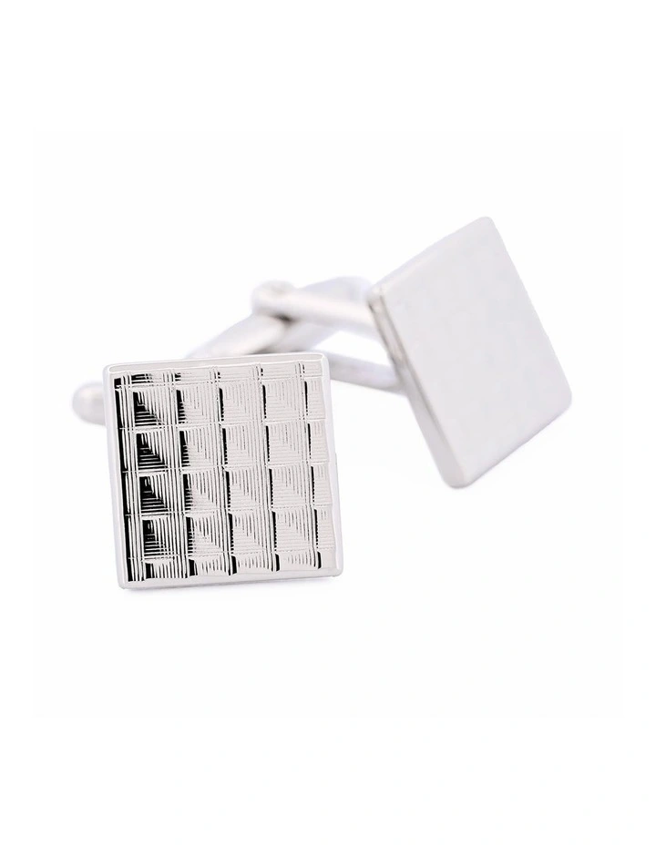 Rhodium Plated Cufflinks image 2
