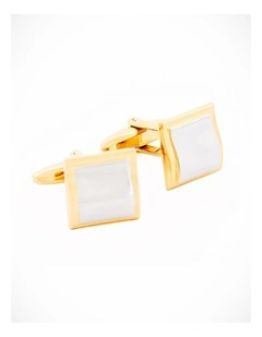 Gold Rhodium Plated Cufflinks