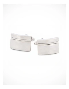 Rhodium Plated Cufflinks