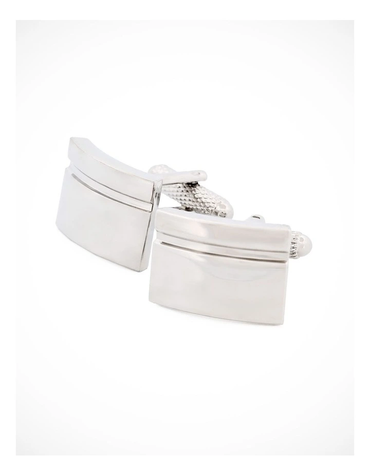 Rhodium Plated Cufflinks image 3