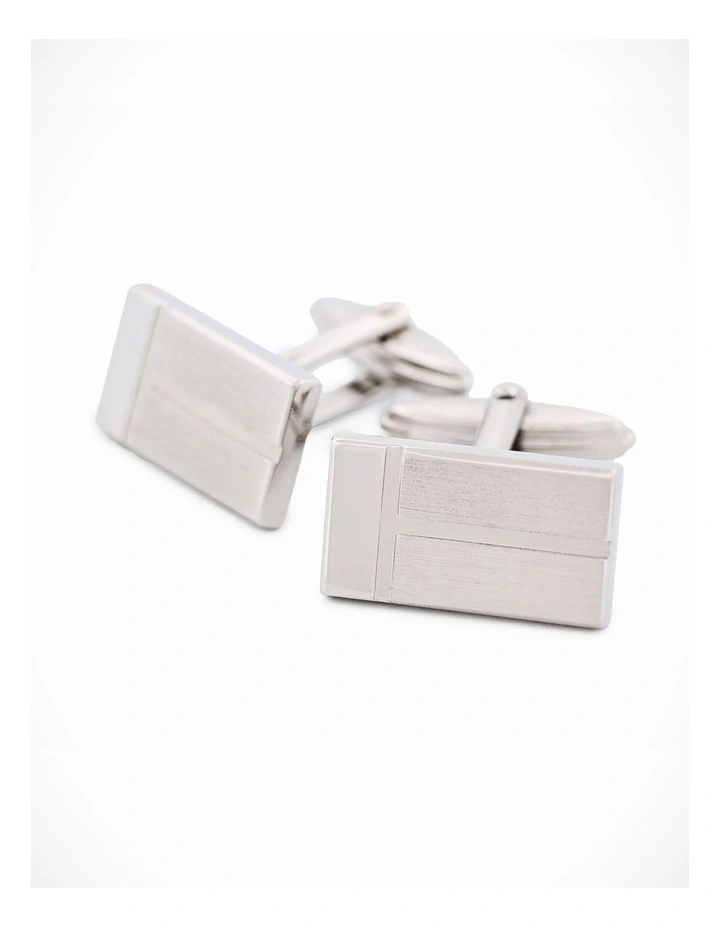 Rhodium Plated Cufflinks image 3