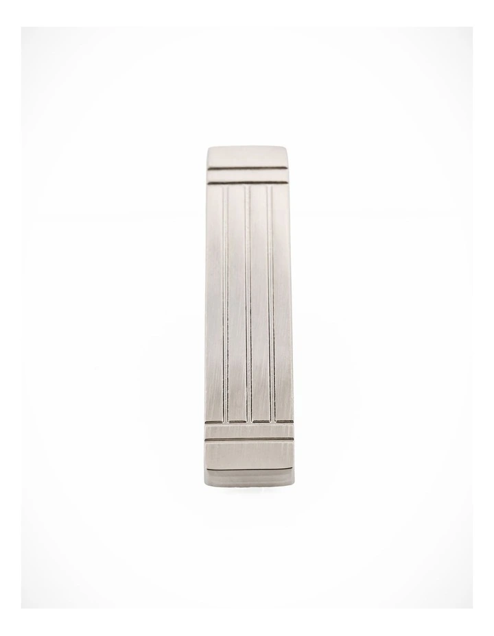 Rhodium Plated Tie Bar image 2