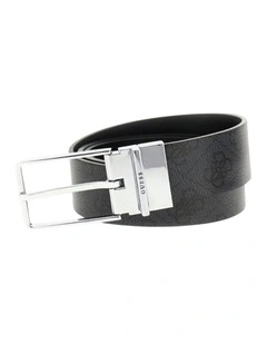 Nuremberg Adjustable Belt in Black Logo