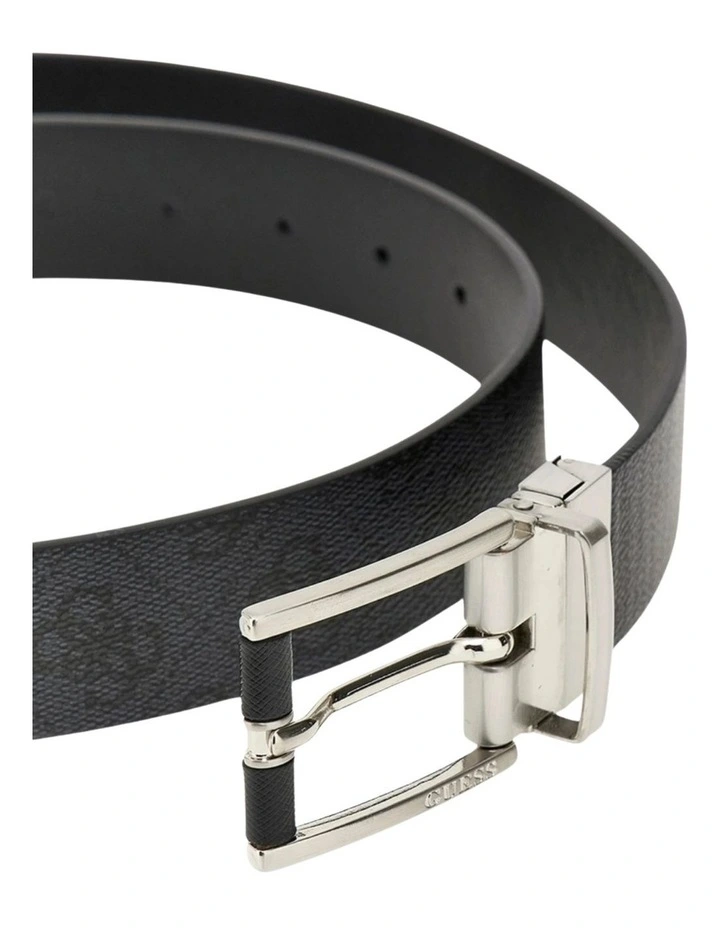 Nuremberg Adjustable Belt in Black Logo image 5