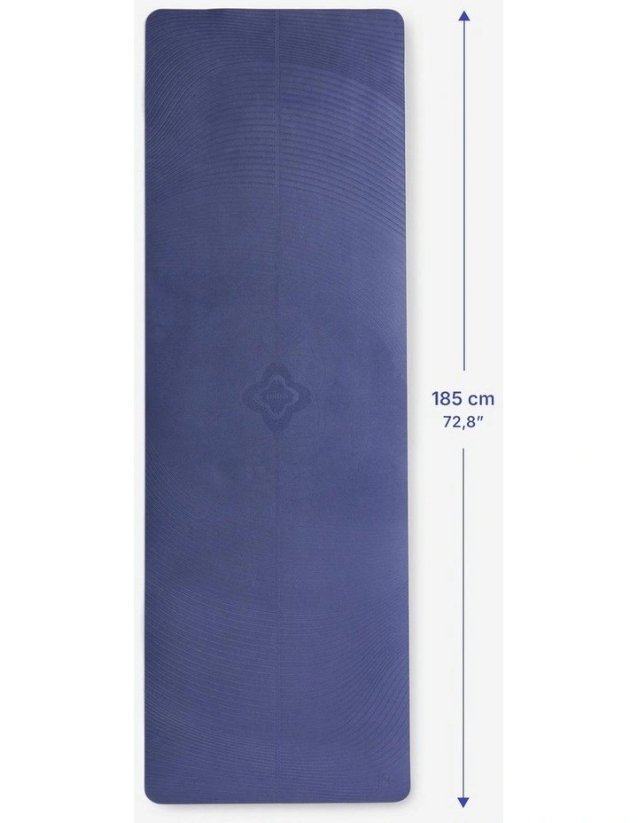 Decathlon | 5 mm Grippy and Comfortable Gentle Yoga Mat - Dark Blue image 6