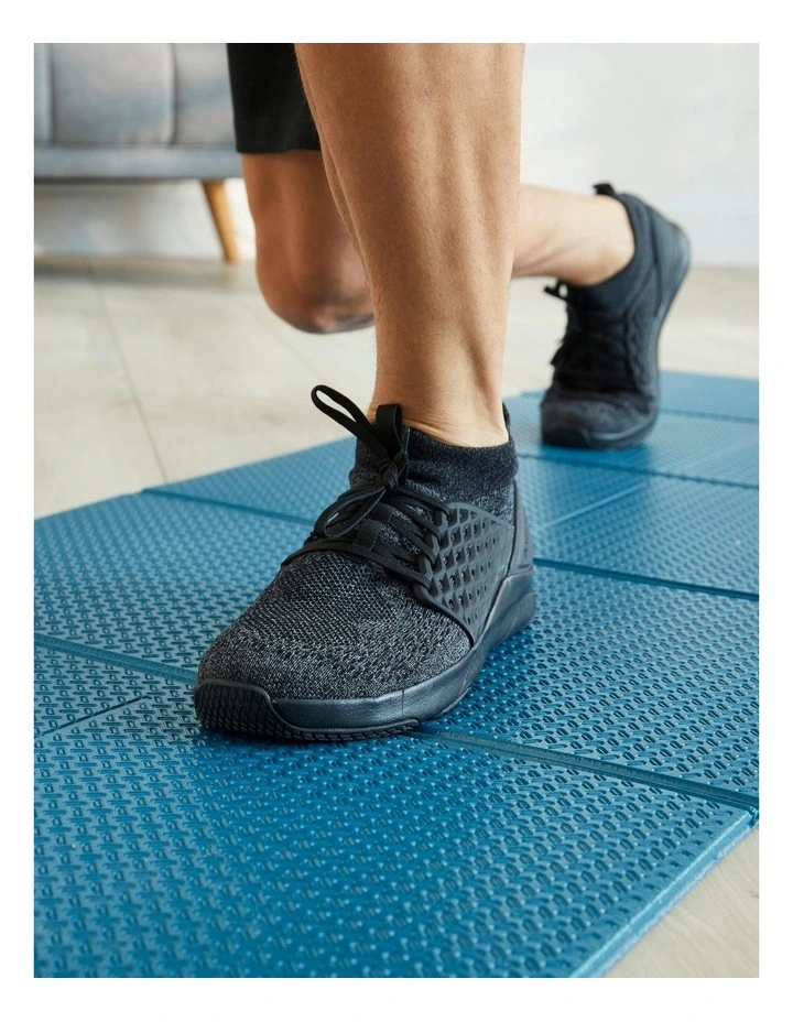 Decathlon | 160 cm x 58 cm x 7 mm Pilates Floor Mat - Tone Mat Fold - Blue image 2