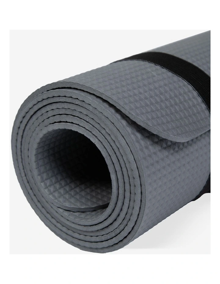 Decathlon | Yoga mat basic 4mm - grey image 3