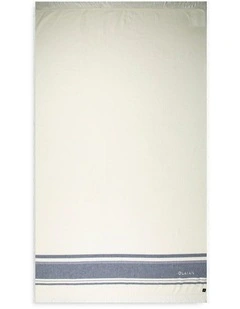 Decathlon | Towel FOUTA 170 x 100 cm Avorio Navy