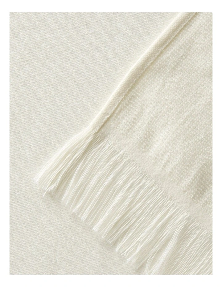 Decathlon | Towel FOUTA 170 x 100 cm Avorio Navy image 4