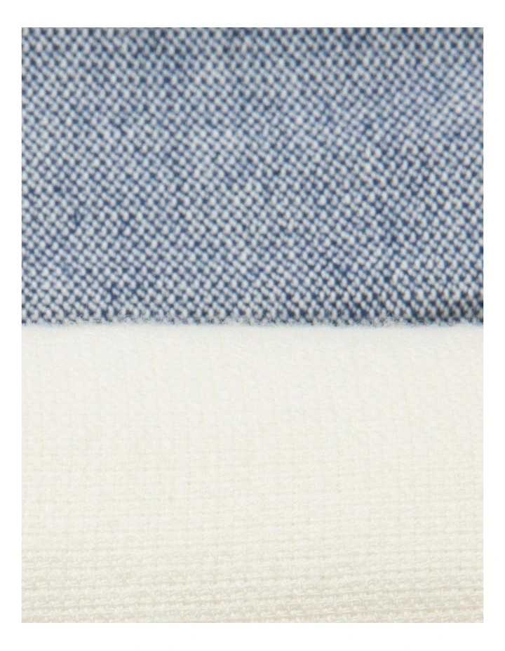 Decathlon | Towel FOUTA 170 x 100 cm Avorio Navy image 6