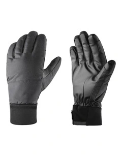 Decathlon | Adult Ski 100 Waterproof Gloves   - BLACK