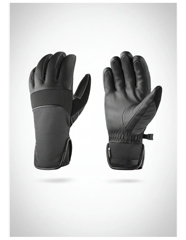 Decathlon | Adult ski gloves 550 - Black image 1
