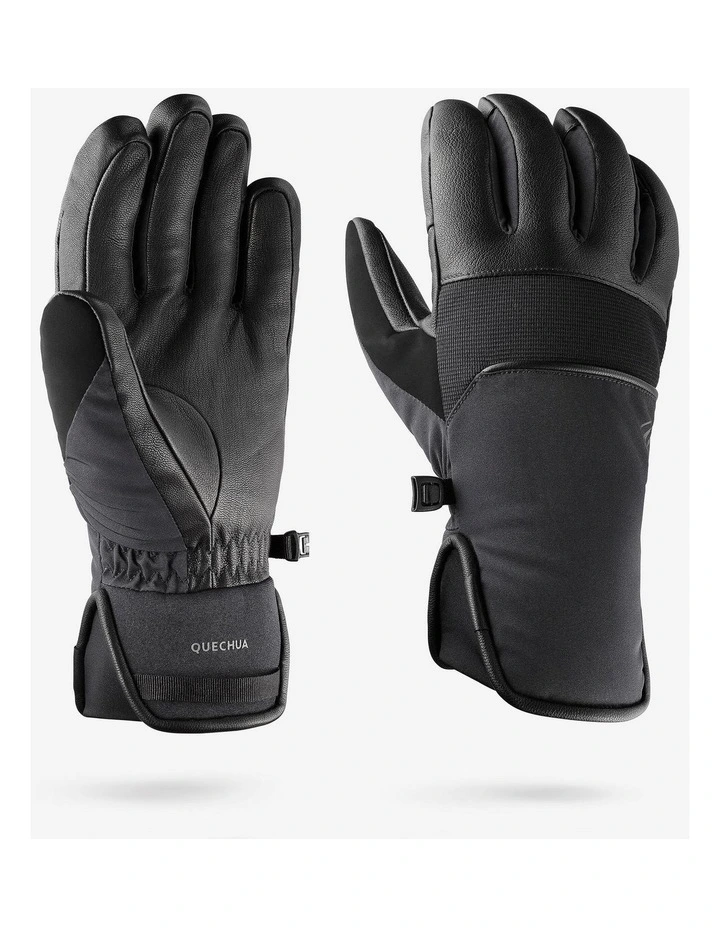 Decathlon | Adult ski gloves 550 - Black image 2