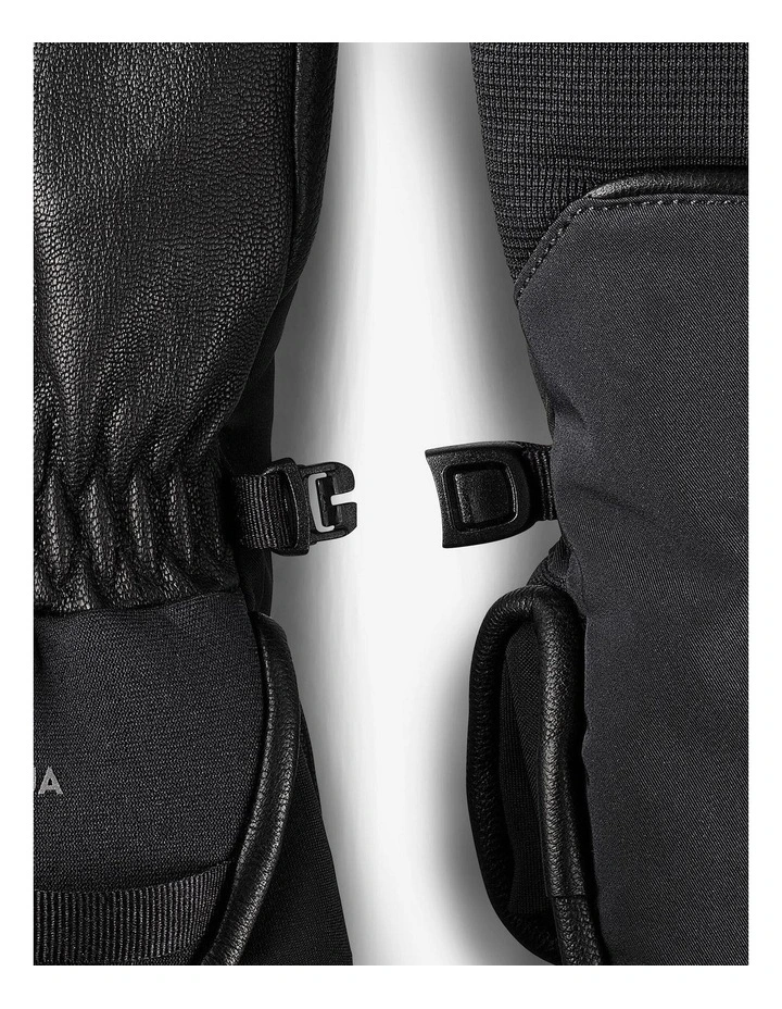 Decathlon | Adult ski gloves 550 - Black image 3