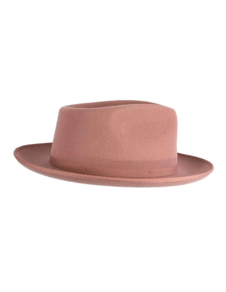 Clay Heritage Fedora  Structured Wool Felt M190CL image 2