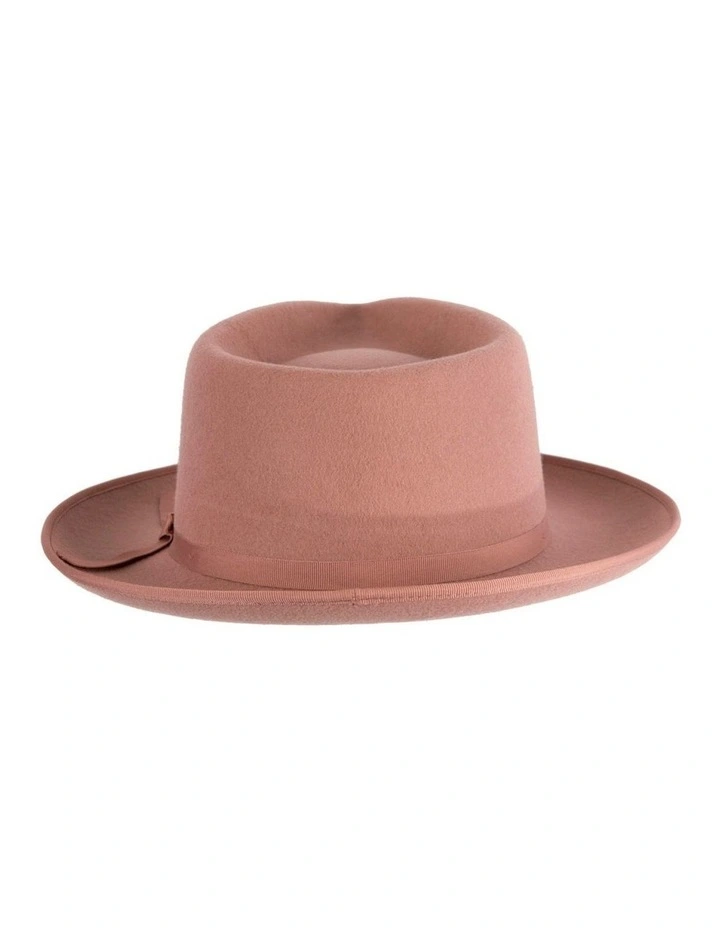 Clay Heritage Fedora  Structured Wool Felt M190CL image 6