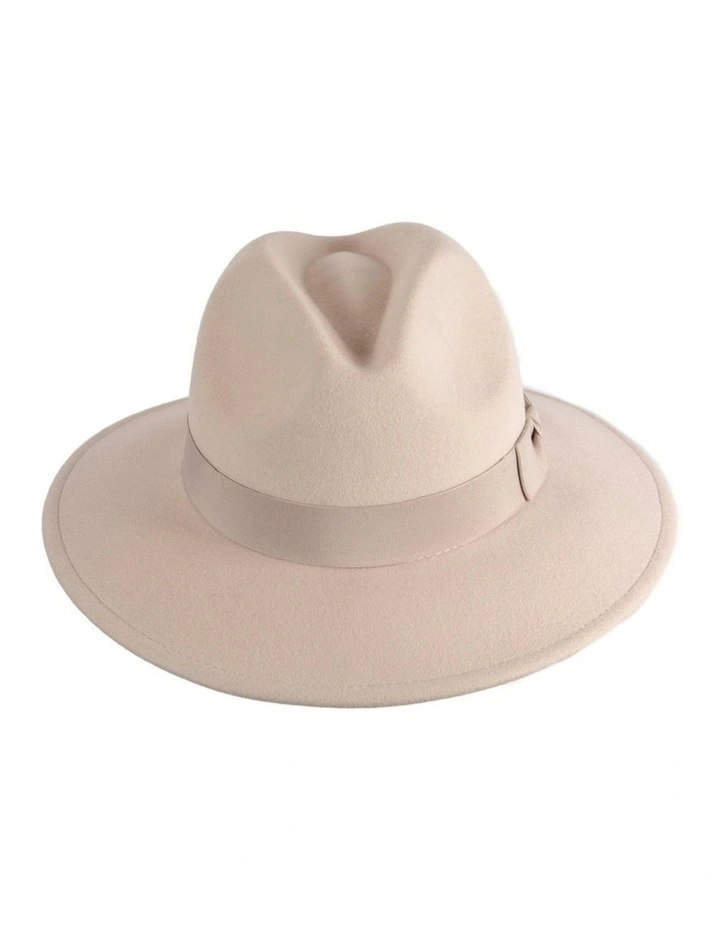 Sand Max Alexander Flat Brim Fedora M192C image 3