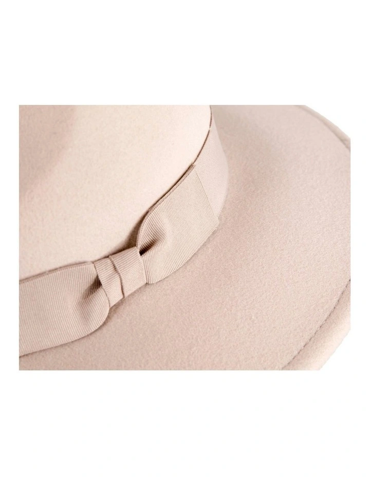 Sand Max Alexander Flat Brim Fedora M192C image 4