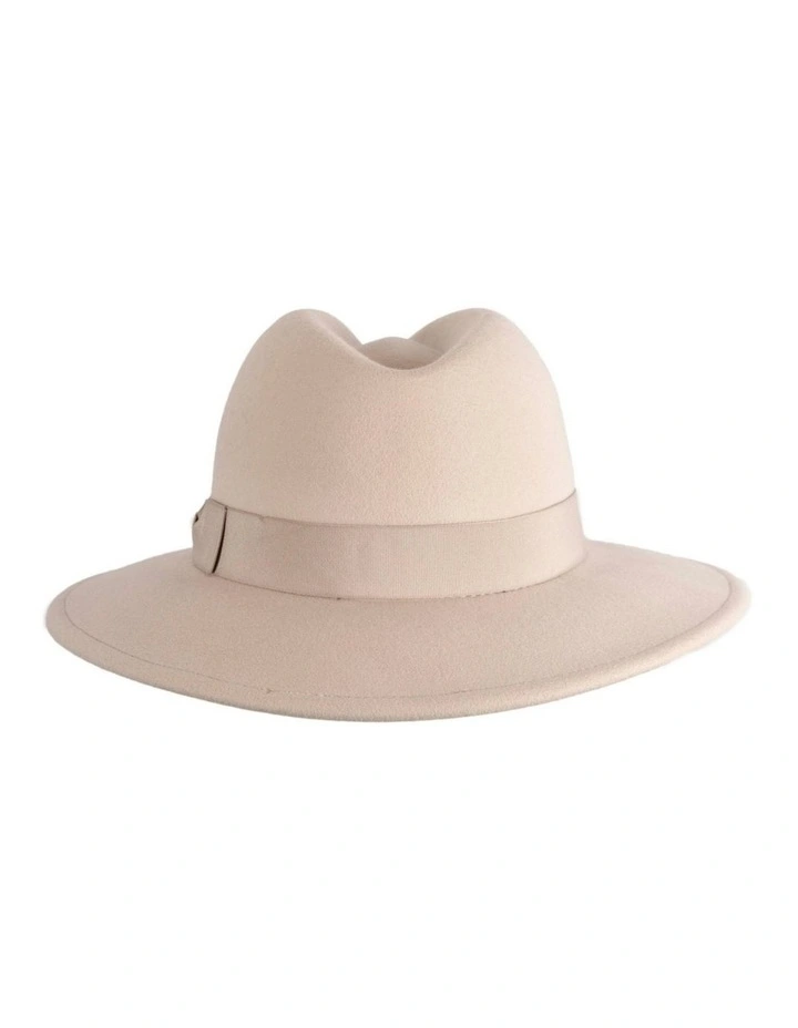 Sand Max Alexander Flat Brim Fedora M192C image 5
