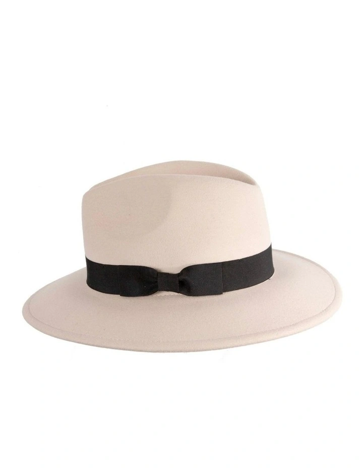 Sand Max Alexander Flat Brim Fedora M192CB image 3