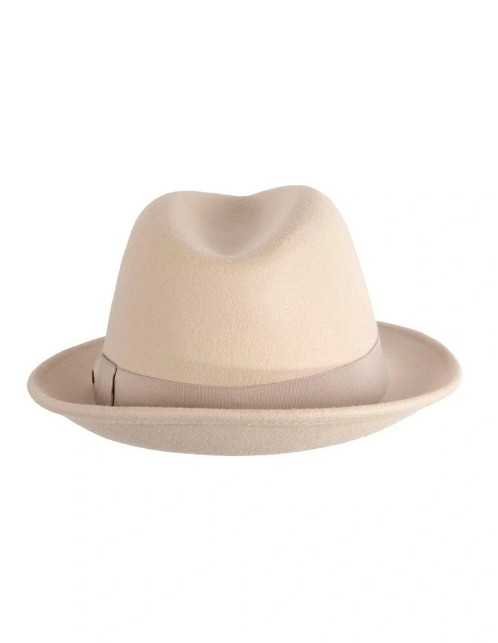Beige Fedora Felt Blues Brothers Homburg Hat M105BE image 5