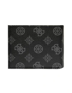 Slimfold Wallet in Black Logo