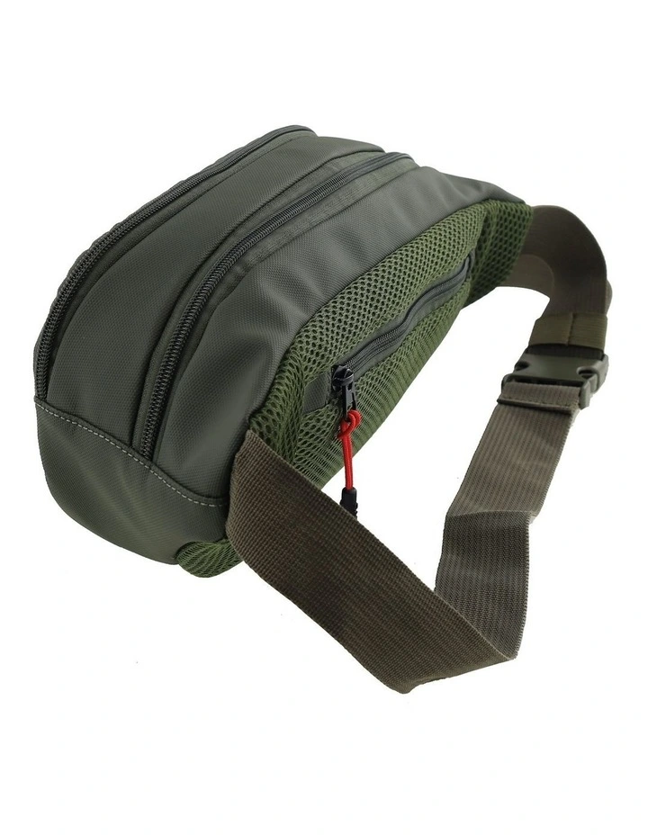 GAP Water Repellent Sling Bum Bag in Khaki image 3