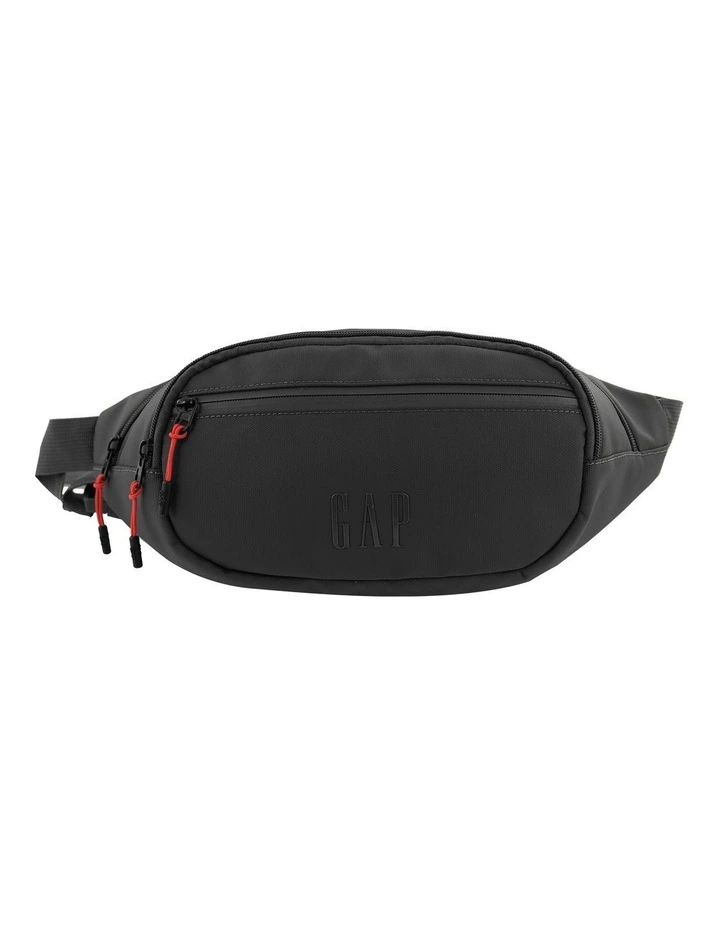 GAP Water Repellent Sling Bum Bag in Black image 1