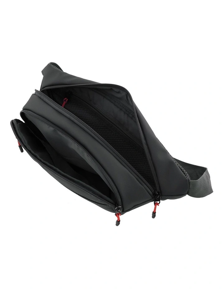 GAP Water Repellent Sling Bum Bag in Black image 2