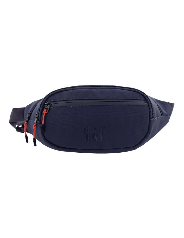 GAP Water Repellent Sling Bum Bag in Navy image 1