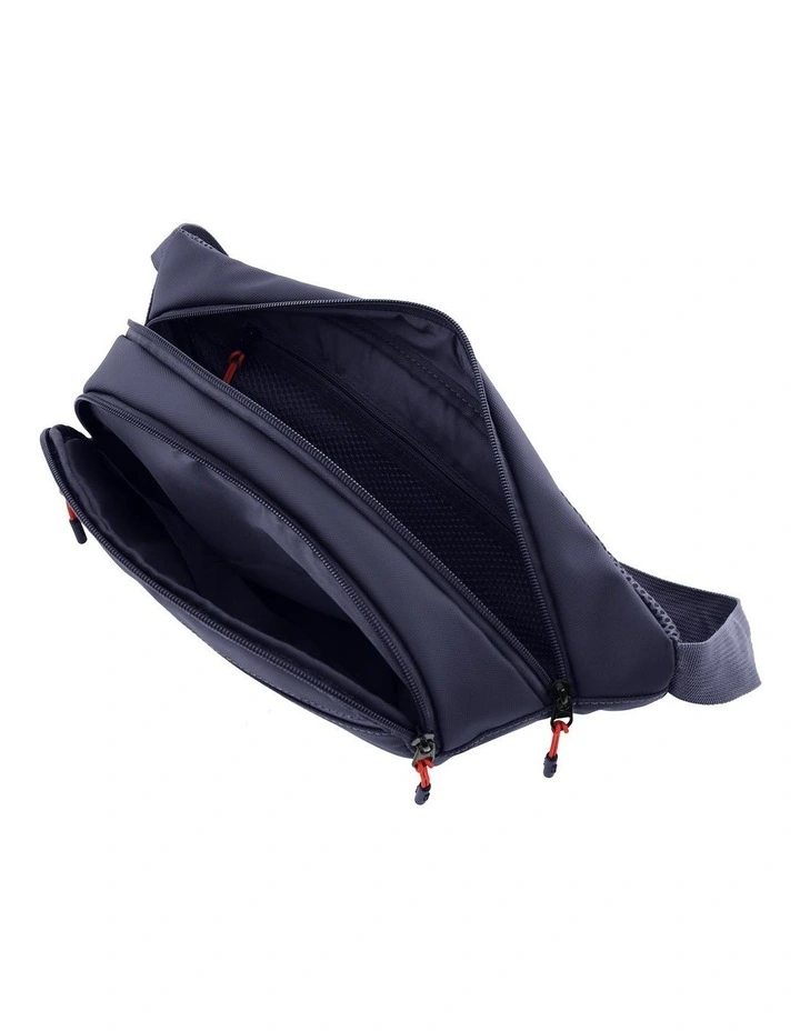 GAP Water Repellent Sling Bum Bag in Navy image 2