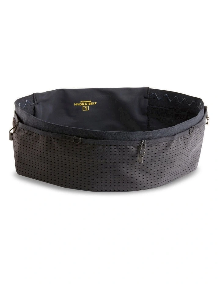 Decathlon - HYDRATION FLASK-CARRYING RUNNING BELT - BLACK image 1