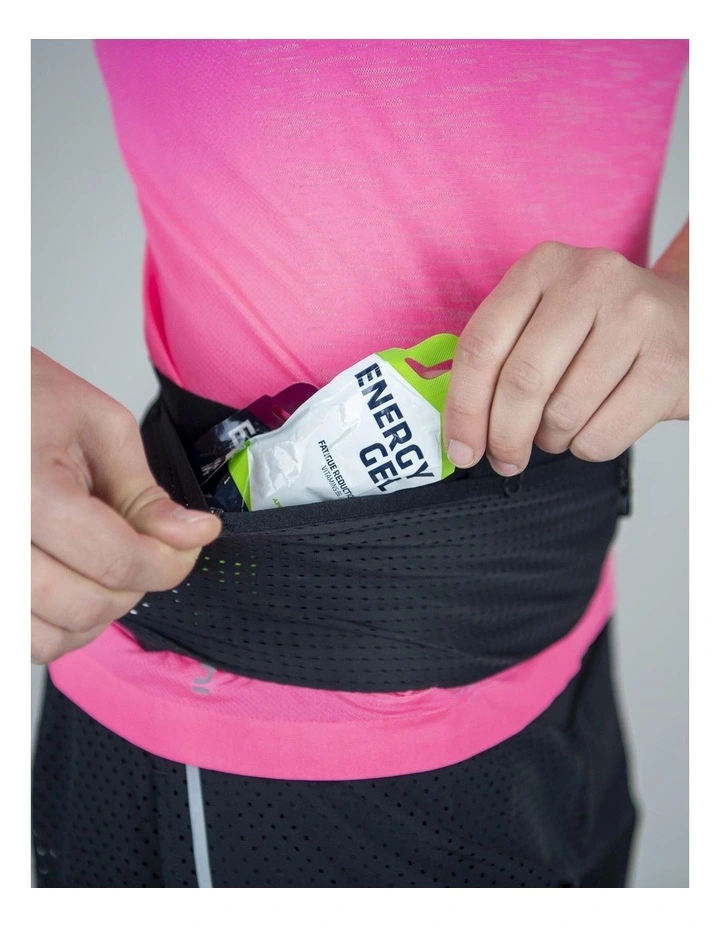 Decathlon - HYDRATION FLASK-CARRYING RUNNING BELT - BLACK image 3