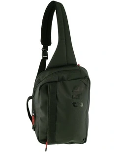 GAP Water Repellent Sling Crossbody Bag in Khaki