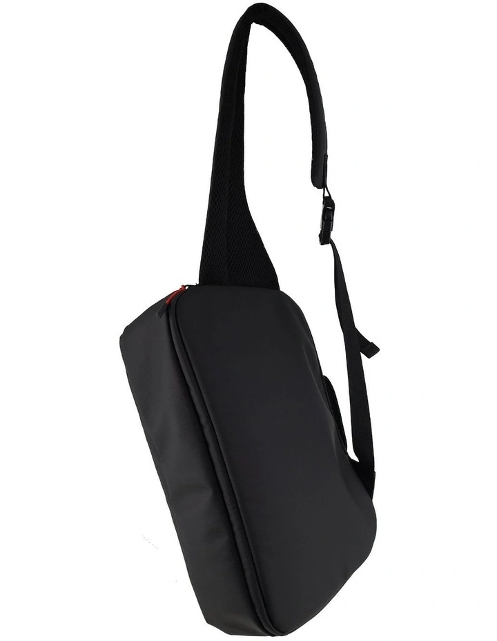 GAP Water Repellent Sling Crossbody Bag in Black image 4