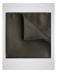 Olive Textured Pocket Square