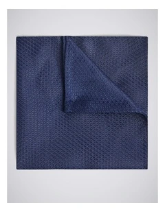 Navy Textured Pocket Square