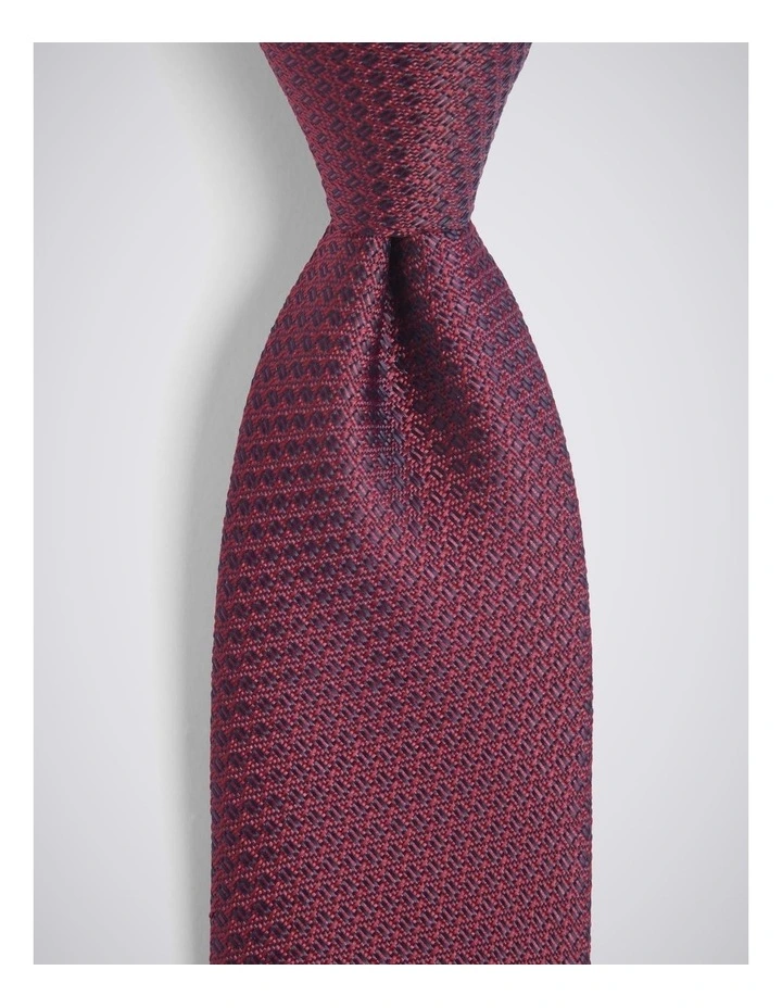 Berry Textured Tie image 2