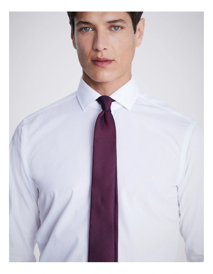 Berry Textured Tie image 3