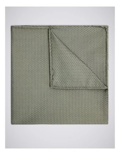 Sage Silk Semi-Plain Pocket Square