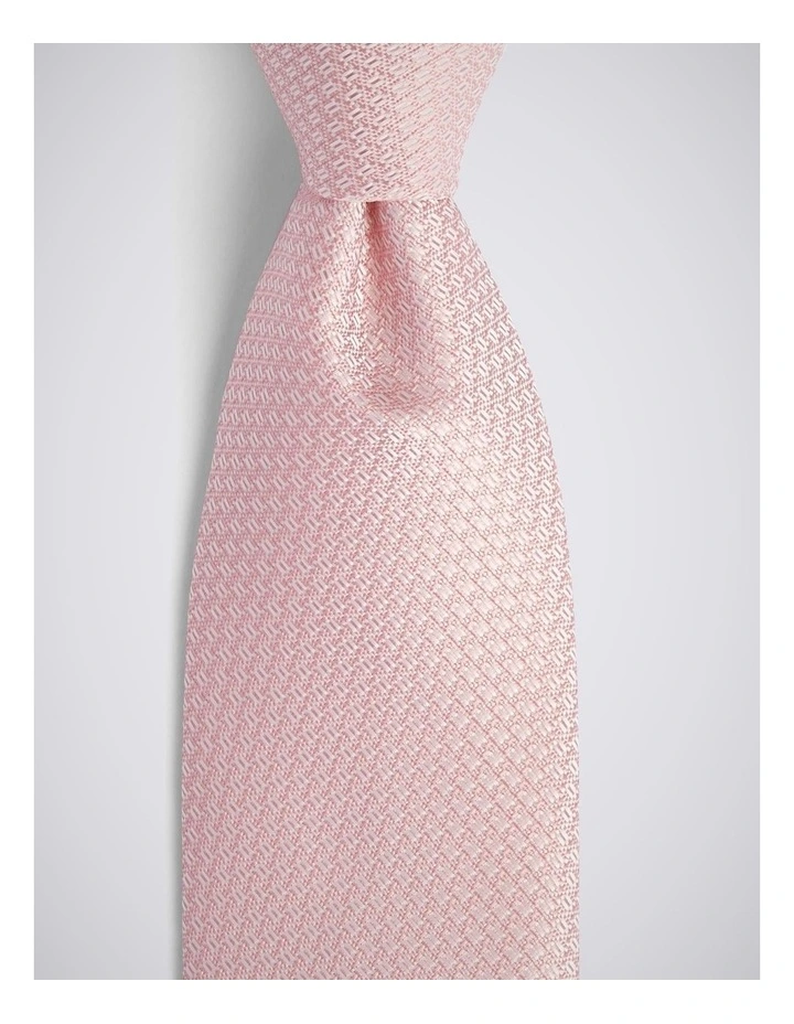 Dutsy Pink Textured Tie image 2